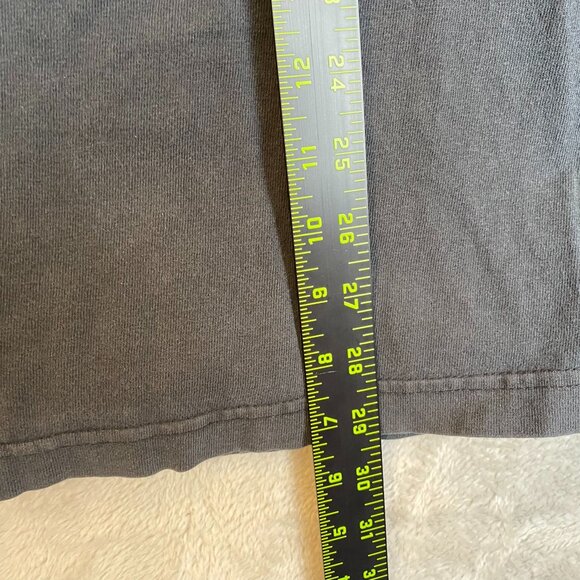 Carhartt Mens Shirt 2XL Tall Long Sleeve Black Logo Cotton Casual with Flaws - Picture 3 of 12